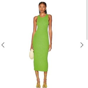 Helmut Lang Ribbon Midi Dress